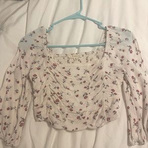 Pacsun blouse with a floral pattern